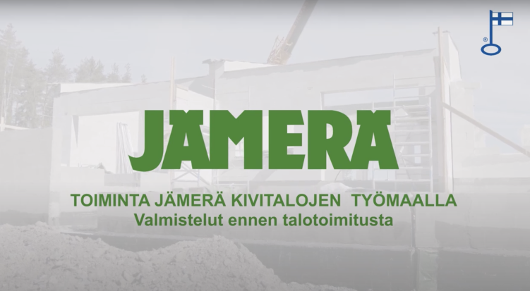 Katso video: Toiminta Jämerä kivitalojen työmaalla