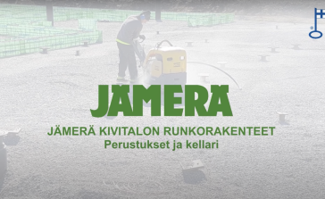 Katso video: Jämerä kivitalon perustukset ja kellari