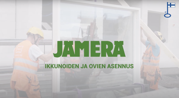 Katso video: Jämerä kivitalon ikkunoiden ja ovien asennus