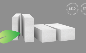 Jämerä rakentaa vihreämmin – uudet bauroc GREEN -harkot vähentävät kevyiden väliseinien hiilijalanjälkeä jopa 70 %