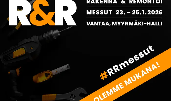 Tule tapaamaan meitä Rakenna & Remontoi -messuille