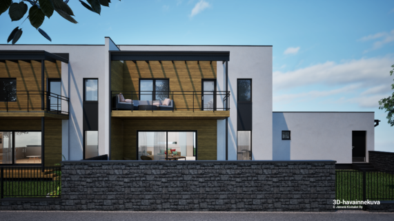 Talo A 134 m² | päätyasunto