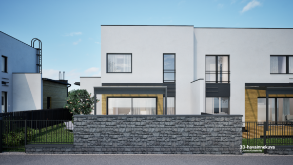 Talo E 115 m² | päätyasunto
