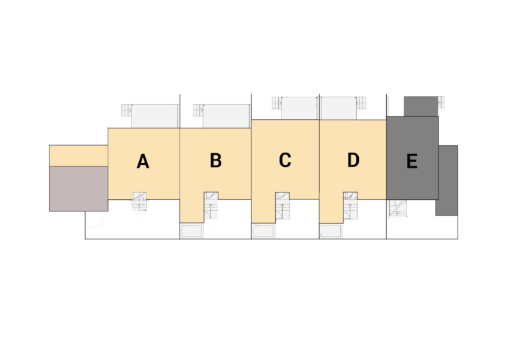 talo E pohjakuva kivitalo Tuusula kaupunkipientalokohde asuntojen sijoittelu