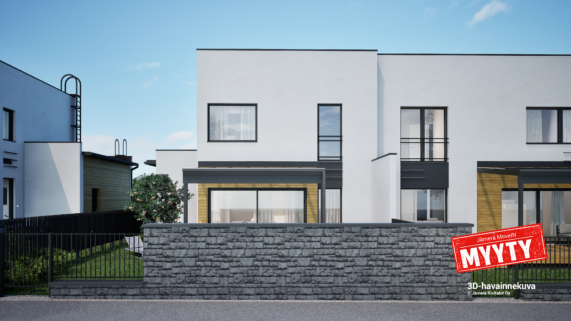 Talo E 115 m² | päätyasunto